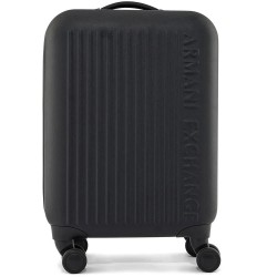 Armani exchange XM000899_AF30339 trolley bag - Black (Black Beauty) куфари,armani,exchange,xm000899,af30339,trolley,bag,black,(black,beauty)