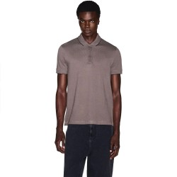 Armani exchange XM001285_AF10366 short sleeve polo - Grey (Falcon) дамски,блузи,с,яка,мъжки,блузи,с,яка,armani,exchange,xm001285,af10366,short,sleeve,polo,grey,(falcon)
