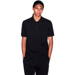 Armani exchange XM002905_AF10356 short sleeve polo - Black (Black) дамски,блузи,с,яка,мъжки,блузи,с,яка,armani,exchange,xm002905,af10356,short,sleeve,polo,black,(black)