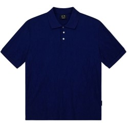 Armani exchange XM002909_AF10337 short sleeve polo - Blue (Blue Depths) дамски,блузи,с,яка,мъжки,блузи,с,яка,armani,exchange,xm002909,af10337,short,sleeve,polo,blue,(blue,depths)
