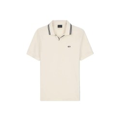 Armani exchange XM002933_AF10337 short sleeve polo - Beige (Vintage Off White) дамски,блузи,с,яка,мъжки,блузи,с,яка,armani,exchange,xm002933,af10337,short,sleeve,polo,beige,(vintage,off,white)