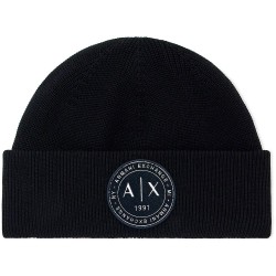 Шапка Armani exchange XM003123_AF10348 beanie - Black (Black) шапка,всички,шапки,armani,exchange,xm003123,af10348,beanie,black,(black)