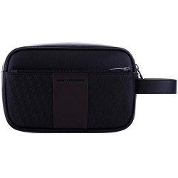 Несесер Armani exchange XM003601_AF26691 wash bag - Black (Peat / Falcon) несесер,тоалетни,принадлежности,armani,exchange,xm003601,af26691,wash,bag,black,(peat,falcon)