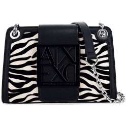 Чанта Armani exchange XW000281_AF26445 bag - Black (Black / Script) чанта,всички,чанти,armani,exchange,xw000281,af26445,bag,black,(black,script)