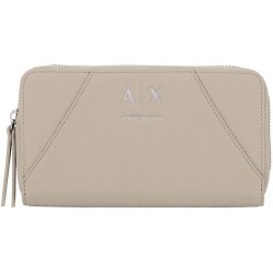 Armani exchange XW000359_AF26569 woman wallet - Beige (Script) портфейли,и,портмонета,armani,exchange,xw000359,af26569,woman,wallet,beige,(script)