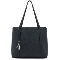 Пазарска чанта Armani exchange XW001199_AF26969 Shopper Bag - Black (Black) пазарска,чанта,всички,чанти,armani,exchange,xw001199,af26969,shopper,bag,black,(black)