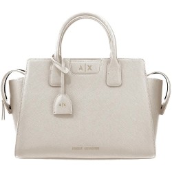 Пазарска чанта Armani exchange XW002159_AF26570 Shopper Bag - White (Script) пазарска,чанта,всички,чанти,armani,exchange,xw002159,af26570,shopper,bag,white,(script)