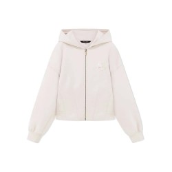 Блуза Armani exchange XW002861_AF13397 full zip sweatshirt - White (Repertoire) блуза,дамски,блузи,armani,exchange,xw002861,af13397,full,zip,sweatshirt,white,(repertoire)