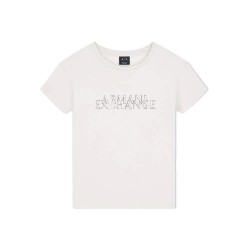 Тениска Armani exchange XW002957_AF10356 short sleeve T-shirt - White (Repertoire) тениска,мъжки,тениски,дамски,тениски,armani,exchange,xw002957,af10356,short,sleeve,t,shirt,white,(repertoire)