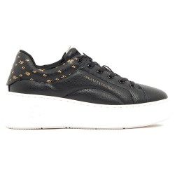 Маратонки Armani exchange XW003064_AF17570 trainers - Black (Black / Pale Gold) маратонки,мъжки,маратонки,дамски,маратонки,armani,exchange,xw003064,af17570,trainers,black,(black,pale,gold)