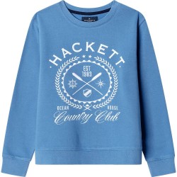 Блуза Hackett HK5800052 sweatshirt - Blue (Soho Blue) блуза,детски,блузи,hackett,hk5800052,sweatshirt,blue,(soho,blue)