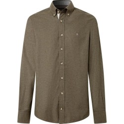 Риза с дълъг ръкав Hackett HM3010855 long sleeve shirt - Green (Hunter Green) риза,с,дълъг,ръкав,дамски,ризи,мъжки,ризи,hackett,hm3010855,long,sleeve,shirt,green,(hunter,green)