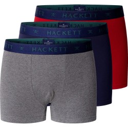 Боксерки Hackett HMU100036 Trunk boxers 3 units - Multicolor (Dark Grey Marl) боксерки,мъжко,бельо,hackett,hmu100036,trunk,boxers,3,units,multicolor,(dark,grey,marl)