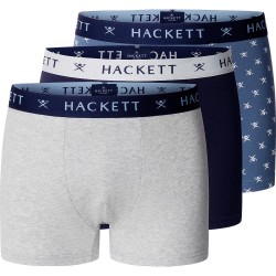 Боксерки Hackett HMU100038 Trunk boxers 3 units - Multicolor (Airforce Blue) боксерки,мъжко,бельо,hackett,hmu100038,trunk,boxers,3,units,multicolor,(airforce,blue)