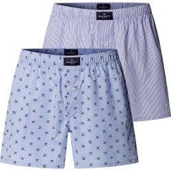 Боксерки Hackett HMU100041 boxers 2 units - Blue (Summer Blue) боксерки,мъжко,бельо,hackett,hmu100041,boxers,2,units,blue,(summer,blue)