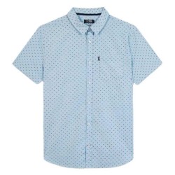 риза,с,къс,ръкав,дамски,ризи,мъжки,ризи,tbs,kevincha,short,sleeve,shirt,blue,(oxygene,blue)