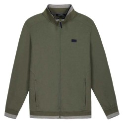 Блуза Tbs Leanngil full zip sweatshirt - Green (Kaki / Green) блуза,мъжки,пуловери,tbs,leanngil,full,zip,sweatshirt,green,(kaki,green)