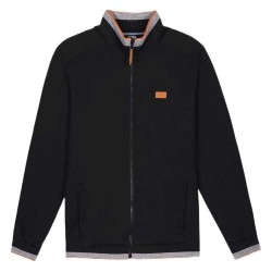 Блуза Tbs Leanngil full zip sweatshirt - Black (Noir / Black) блуза,мъжки,пуловери,tbs,leanngil,full,zip,sweatshirt,black,(noir,black)
