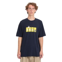 Тениска Volcom Before I Break Loose short sleeve T-shirt - Black (Marine) тениска,мъжки,тениски,дамски,тениски,volcom,before,i,break,loose,short,sleeve,t,shirt,black,(marine)
