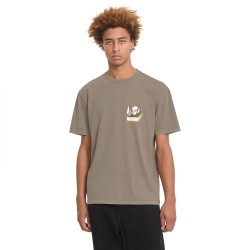 Тениска Volcom Boiler short sleeve T-shirt - Brown (Earth) тениска,мъжки,тениски,дамски,тениски,volcom,boiler,short,sleeve,t,shirt,brown,(earth)