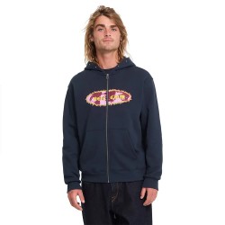 Блуза Volcom Clairvoyance full zip sweatshirt - Blue (Marine) блуза,мъжки,пуловери,volcom,clairvoyance,full,zip,sweatshirt,blue,(marine)