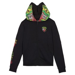 Блуза Volcom Snaky full zip sweatshirt - Black (Black) блуза,детски,блузи,volcom,snaky,full,zip,sweatshirt,black,(black)