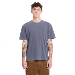 Тениска Volcom Solid Stone Emb short sleeve T-shirt - Blue (Storm Blue) тениска,мъжки,тениски,дамски,тениски,volcom,solid,stone,emb,short,sleeve,t,shirt,blue,(storm,blue)