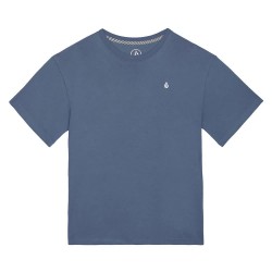 Тениска Volcom Stone Blanks Basic short sleeve T-shirt - Blue (Storm Blue) тениска,мъжки,тениски,дамски,тениски,volcom,stone,blanks,basic,short,sleeve,t,shirt,blue,(storm,blue)