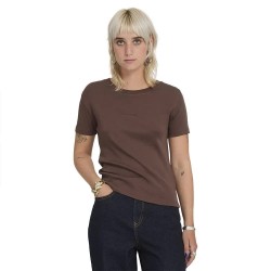 Тениска Volcom Stone Tight short sleeve T-shirt - Brown (Tobacco Brown) тениска,мъжки,тениски,дамски,тениски,volcom,stone,tight,short,sleeve,t,shirt,brown,(tobacco,brown)