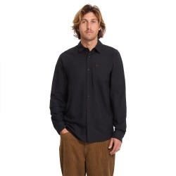 Риза с дълъг ръкав Volcom Veeco Oxford long sleeve shirt - Black (Black) риза,с,дълъг,ръкав,дамски,ризи,мъжки,ризи,volcom,veeco,oxford,long,sleeve,shirt,black,(black)