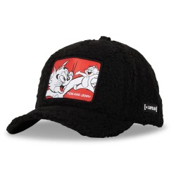 Шапка Capslab Tom & Jerry 2 cap - Black (Black) шапка,всички,шапки,capslab,tom,&,jerry,2,cap,black,(black)