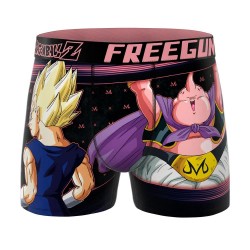 боксерки,мъжко,бельо,freegun,dragon,ball,z,duel,goku,vs,vegeta,boxers,black,(pink,black)