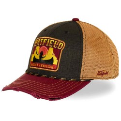 Шапка Hatfield Native American cap - Brown (Brown / Granate) шапка,всички,шапки,hatfield,native,american,cap,brown,(brown,granate)