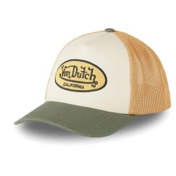 Шапка Von dutch VD/1/CB/TERRY/12 cap - Green / White (Beige / Green) шапка,всички,шапки,von,dutch,vd,1,cb,terry,12,cap,green,white,(beige,green)