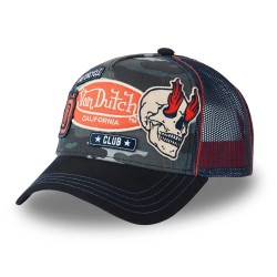 Шапка Von dutch VD/1/CT/PATCHES02 cap - Black (Camu Black) шапка,всички,шапки,von,dutch,vd,1,ct,patches02,cap,black,(camu,black)
