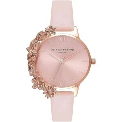 часовник,часовници,olivia,burton,ob16cb11,woman,watch,refurbished,golden,(pink,pink,pink)