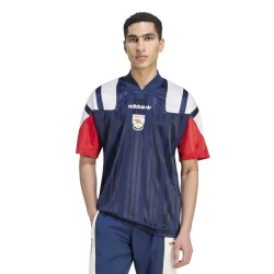 Тениска Adidas Arsenal FC EQT Jersey short sleeve T-shirt - Blue (Collegiate Navy / Better Scarlet) тениска,мъжки,тениски,дамски,тениски,adidas,arsenal,fc,eqt,jersey,short,sleeve,t,shirt,blue,(collegiate,navy,better,scarlet)
