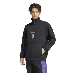 блуза,мъжки,пуловери,adidas,real,madrid,eqt,half,zip,sweatshirt,black,(black)
