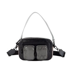 Munich Block Fun Pockets crossbody - Black (Sunset) всички,чанти,munich,block,fun,pockets,crossbody,black,(sunset)