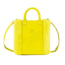 чанта,всички,чанти,munich,fur,tote,bag,yellow,(lime)