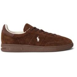 маратонки,мъжки,маратонки,дамски,маратонки,polo,ralph,lauren,bedford,suede,trainers,brown,(chocolate,brown,dark,brown)