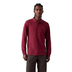 Levi´s ® 0012D long sleeve polo - Red (Tawny Port) дамски,блузи,с,яка,мъжки,блузи,с,яка,levi´s,®,0012d,long,sleeve,polo,red,(tawny,port)
