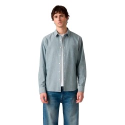 Риза с дълъг ръкав Levi´s ® Battery Housemark long sleeve shirt - Blue (Ponderosa Pine) риза,с,дълъг,ръкав,дамски,ризи,мъжки,ризи,levi´s,®,battery,housemark,long,sleeve,shirt,blue,(ponderosa,pine)