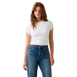 Бебешка тениска Levi´s ® Essential Baby short sleeve T-shirt - White (Bright White) бебешка,тениска,мъжки,тениски,дамски,тениски,levi´s,®,essential,baby,short,sleeve,t,shirt,white,(bright,white)