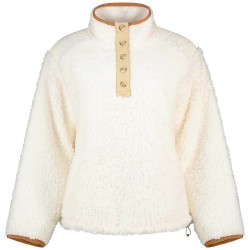 Поларена блуза Levi´s ® Iris Pullover Sherpa Fleece sweatshirt - Beige (Egret) поларена,блуза,дамски,блузи,levi´s,®,iris,pullover,sherpa,fleece,sweatshirt,beige,(egret)