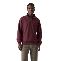 Блуза Levi´s ® Original half zip sweatshirt - Purple (Winetasting / Heather) блуза,мъжки,пуловери,levi´s,®,original,half,zip,sweatshirt,purple,(winetasting,heather)