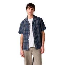 риза,с,къс,ръкав,дамски,ризи,мъжки,ризи,levi´s,®,sunset,short,sleeve,shirt,blue,(zoe,plaid)