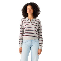 Levi´s ® Super Soft long sleeve polo - Grey (Light Grey / Heather) дамски,блузи,с,яка,мъжки,блузи,с,яка,levi´s,®,super,soft,long,sleeve,polo,grey,(light,grey,heather)
