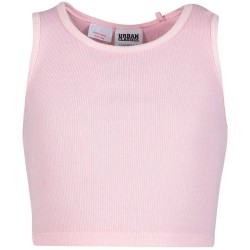 Потник Urban classics UCK7482 Cropped Sleeveless Top - Pink (Blushed Rose) потник,дамски,топове,urban,classics,uck7482,cropped,sleeveless,top,pink,(blushed,rose)