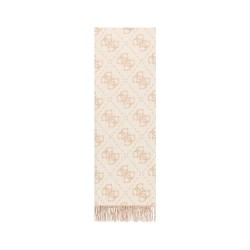 Шал Guess 70X190 scarf - Beige (Bone Logo) шал,ръкавици,шапки,и,шалове,guess,70x190,scarf,beige,(bone,logo)